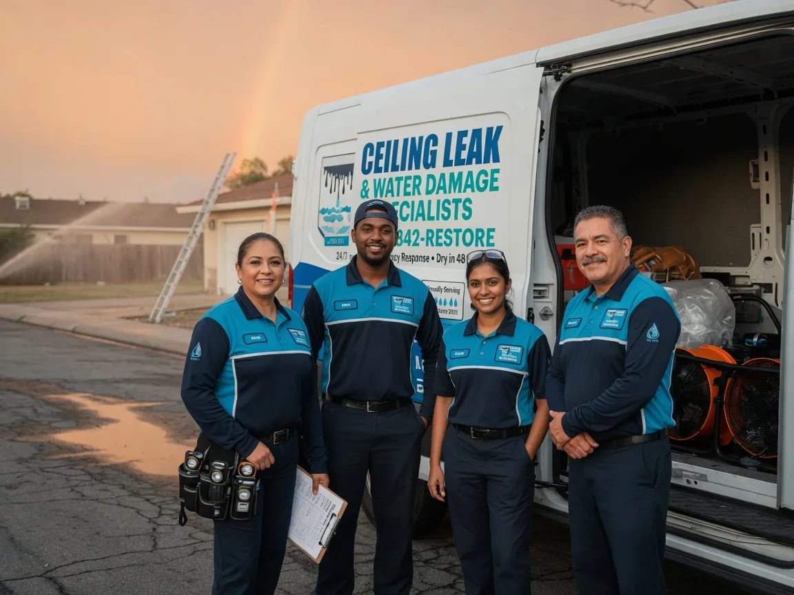 Ceiling Leak Cleanup company in Meriden, WY