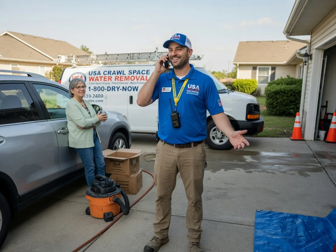 Crawl Space Water Removal Meriden, WY FAQs